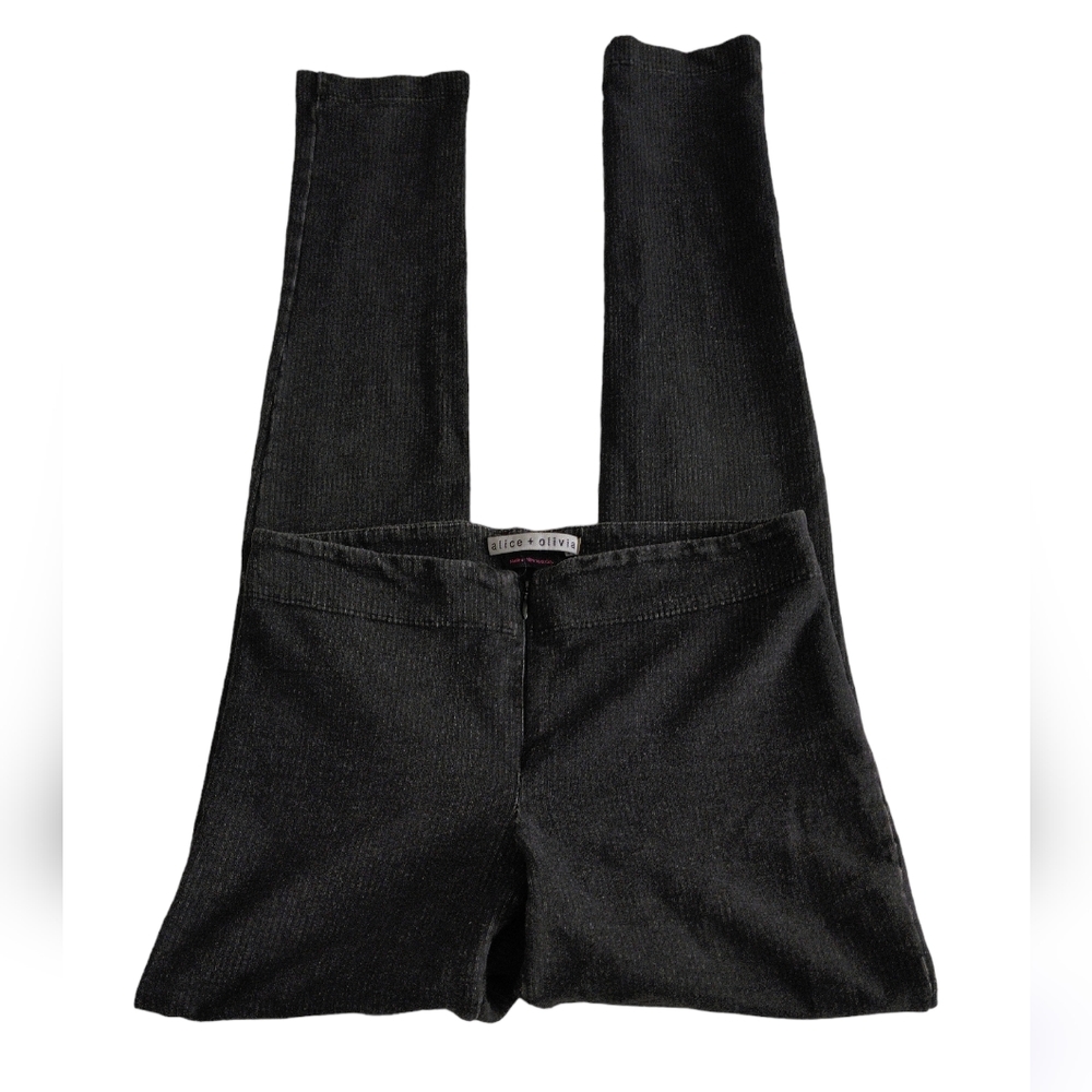 Alice + Olivia XS/2 Zip Leggings